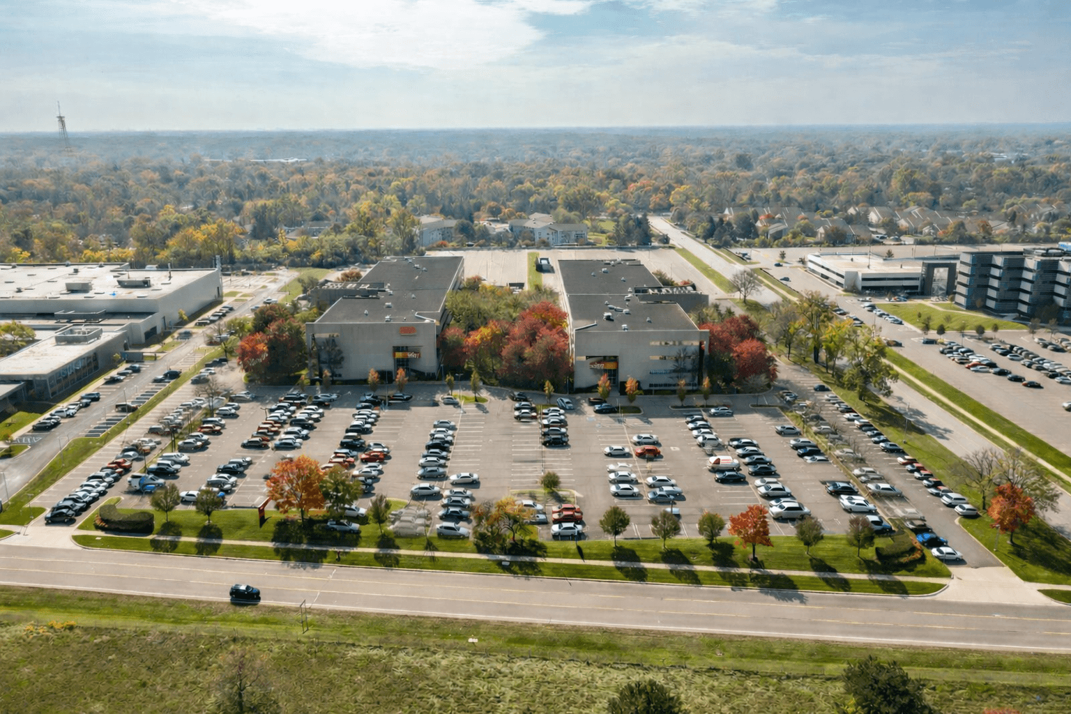 Background Overlay Half