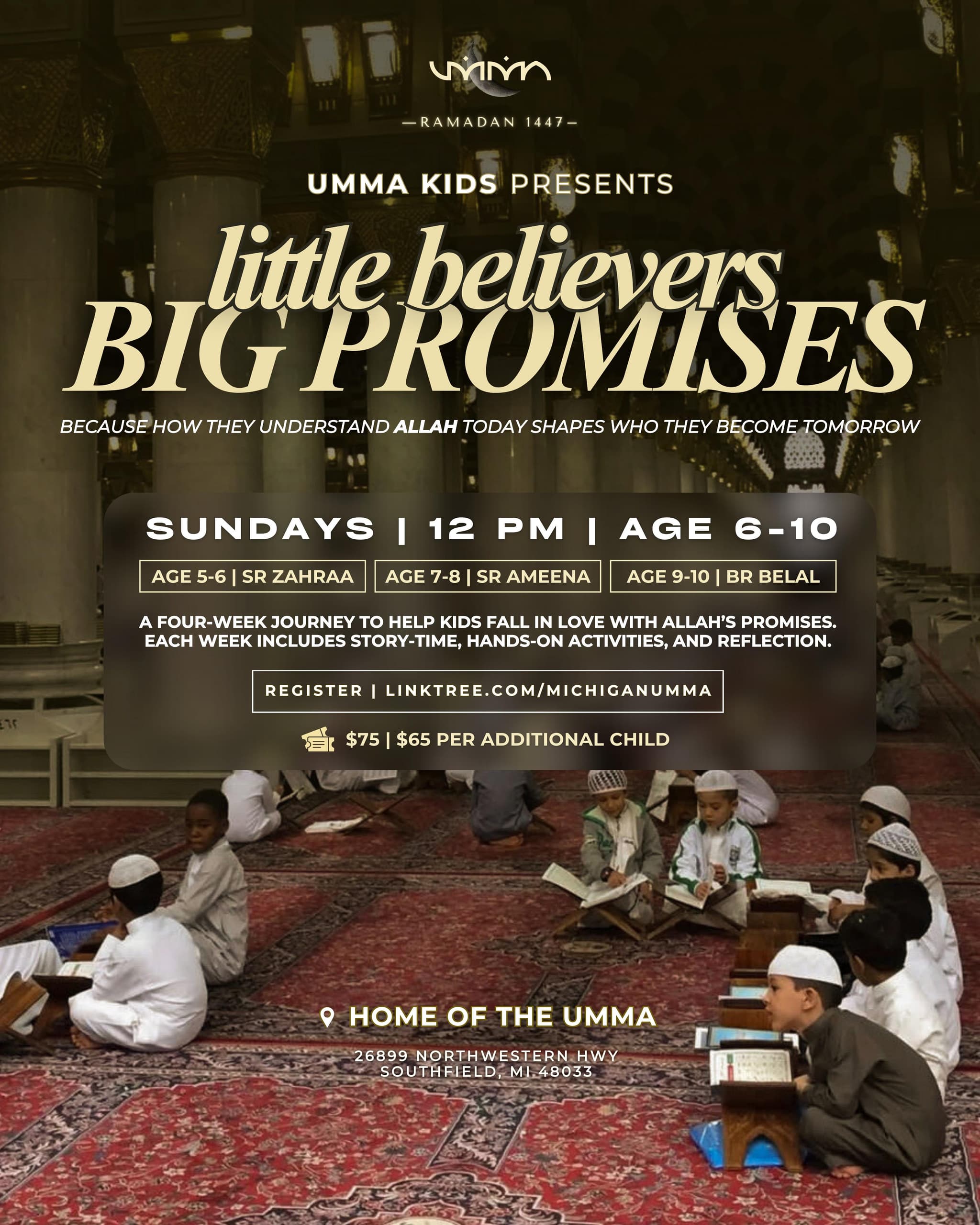 UMMA Kids | Little Believers Big Promises